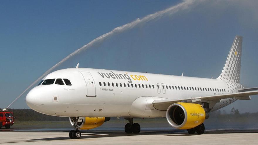 El problema lo sufrió el Vueling de la ruta A Coruña - Barcelona