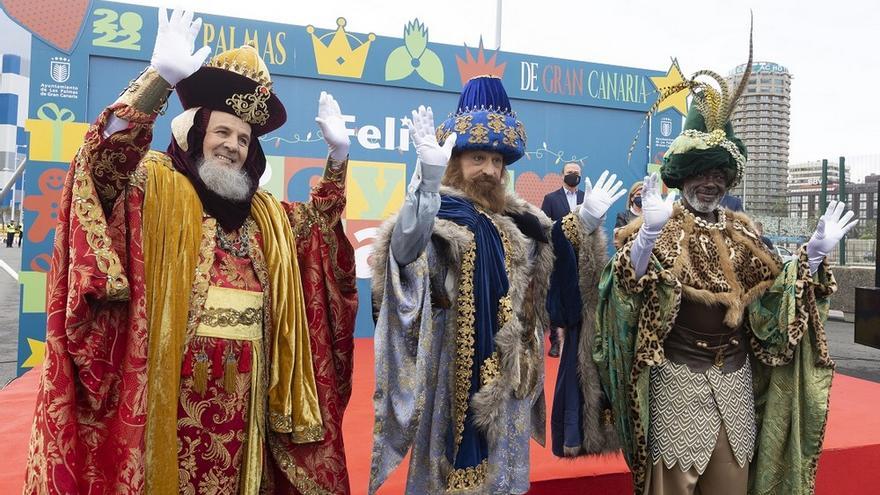 Llegada de los Reyes Magos a Las Palmas de Gran Canaria