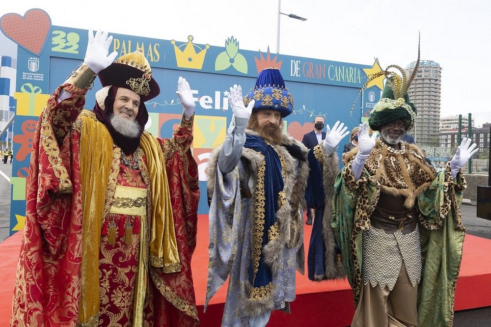 Llegada de los Reyes Magos a Las Palmas de Gran Canaria