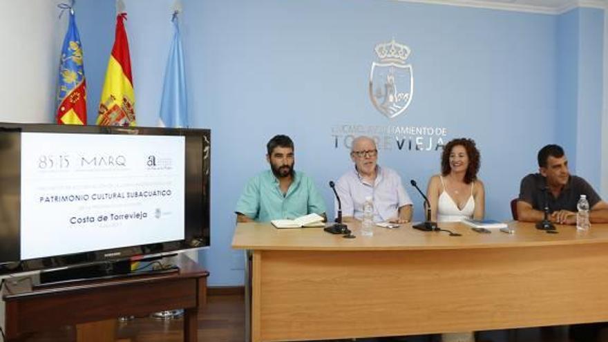 Presentación de la campaña del Marq ayer en Torrevieja.