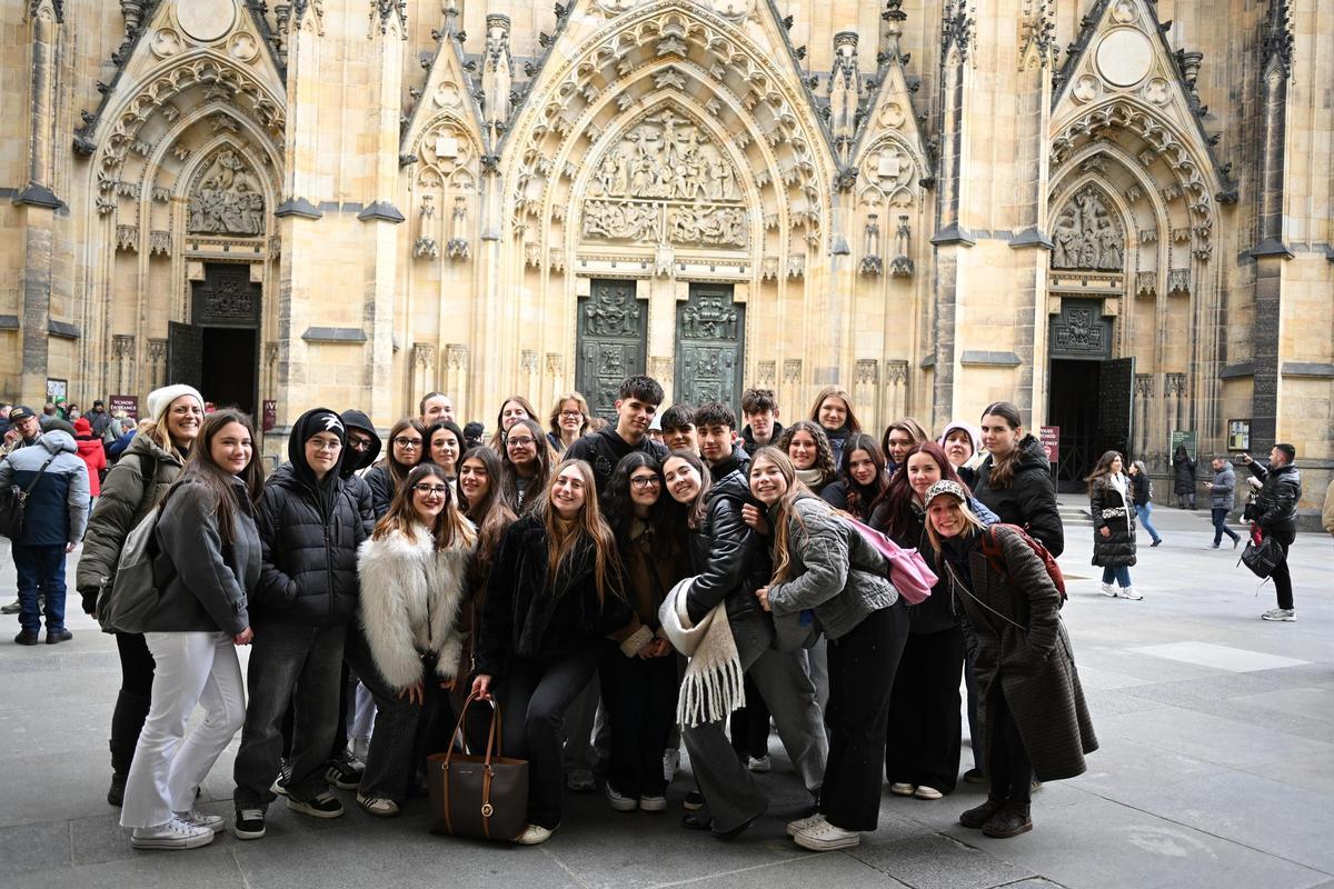 Visita de los alumnos de Foios a la República Checa.