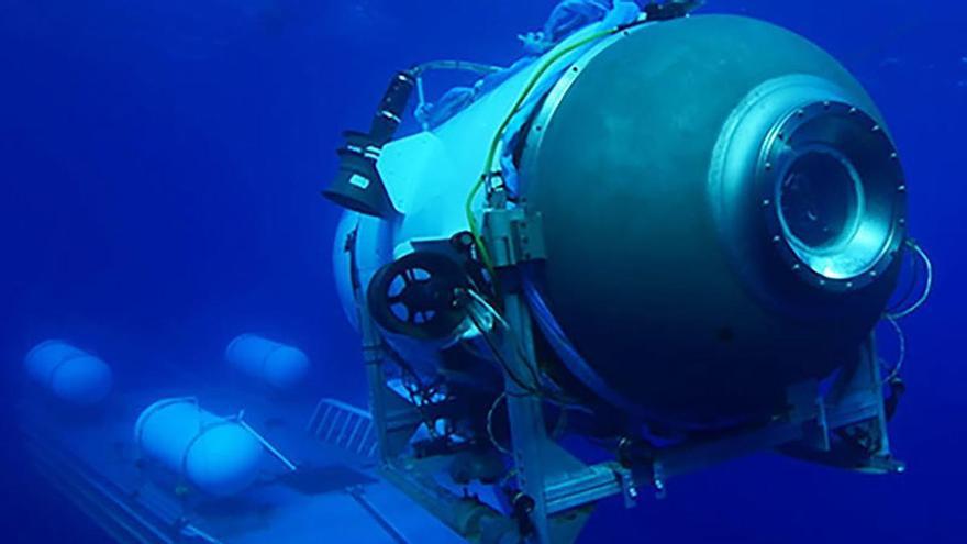 Hallan restos en la zona de búsqueda del submarino desaparecido Titan