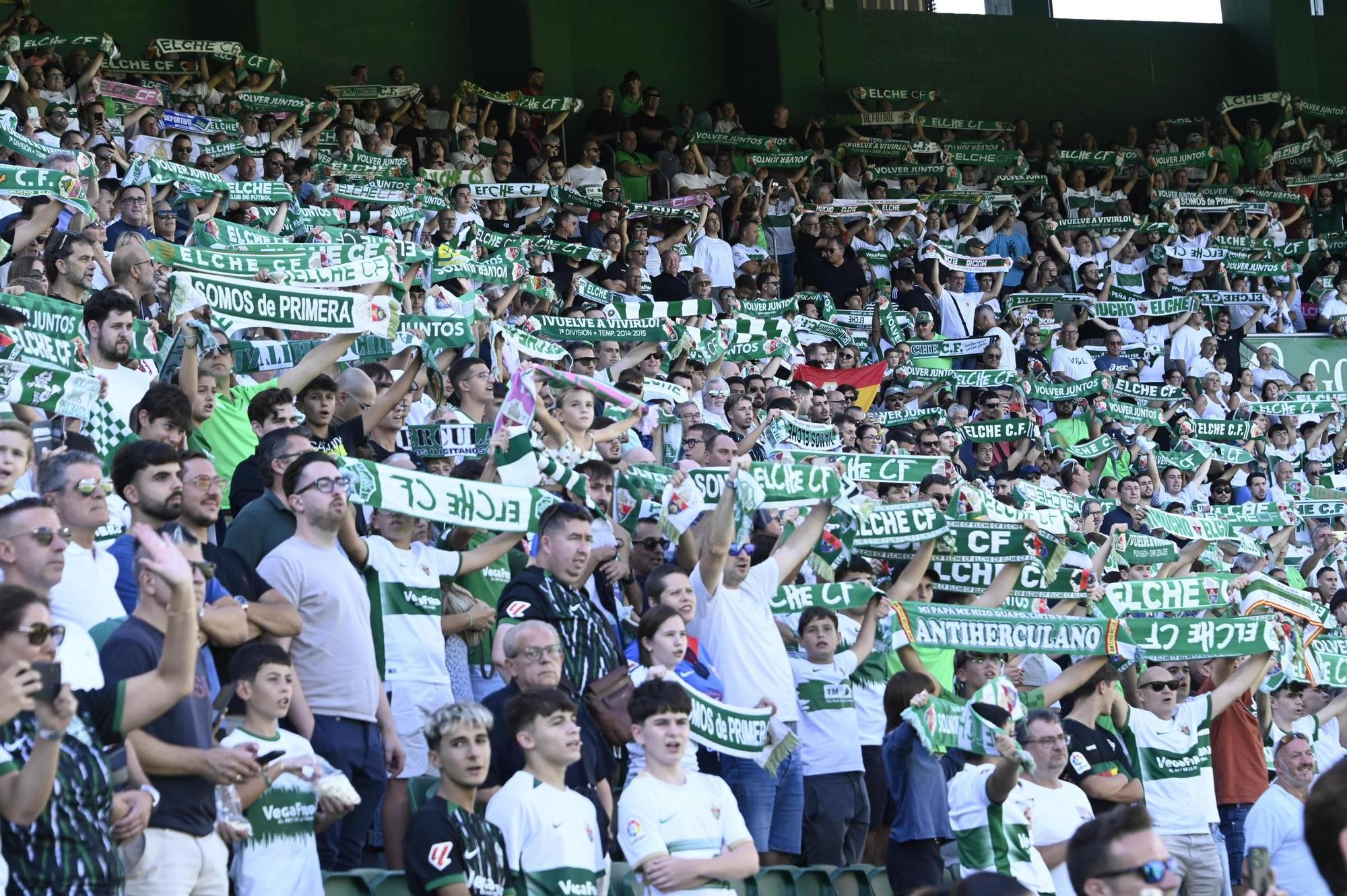 Las imágenes del Elche CF - Celta de Vigo