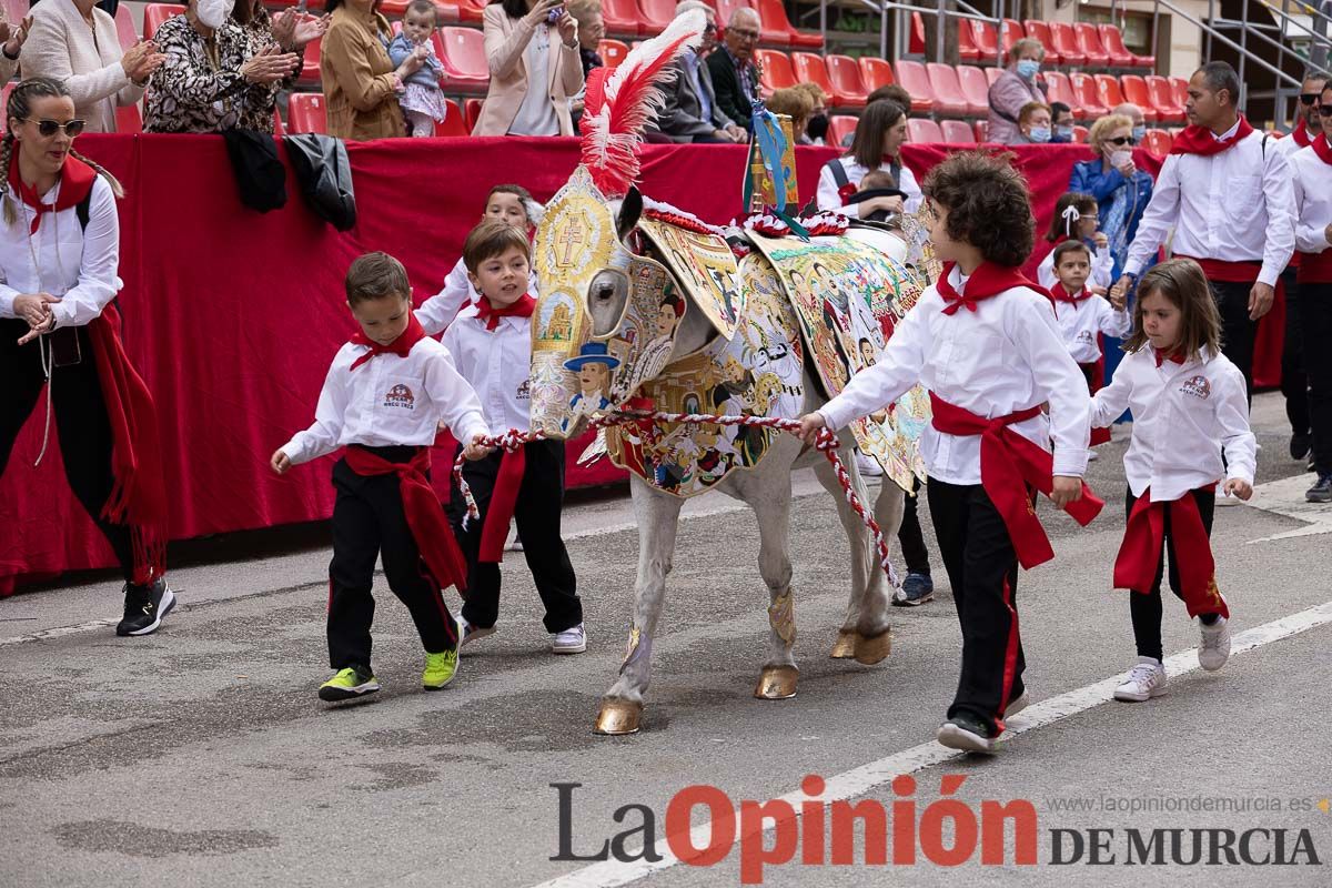 Desfile infantil en las Fiestas de Caravaca (Bando Caballos del Vino)