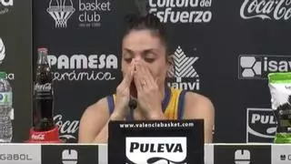 Cristina Ouviña habla sobre su futuro en el Valencia Basket