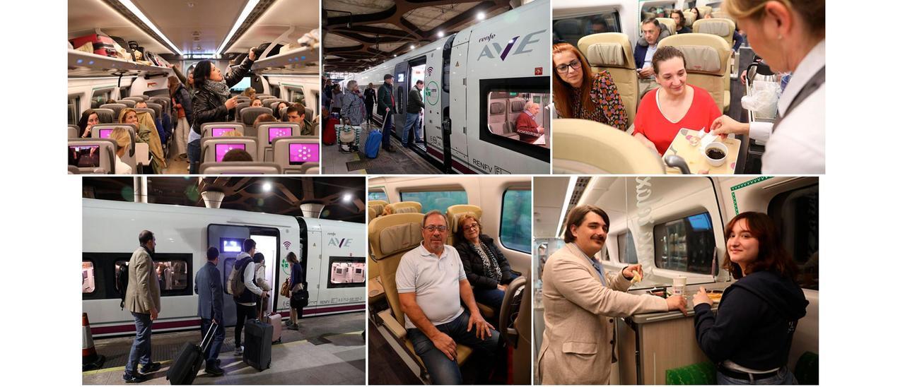 Los nuevos trenes Avril ya unen Asturias y Madrid: "Es una pasada, es el AVE real"