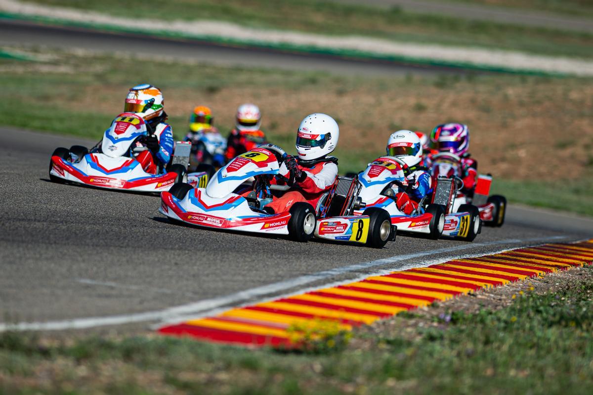 El Monlau Motul Karting Team arranca el CEK 2022 en Motorland con cuatro victorias