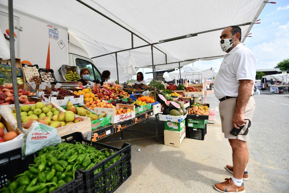 El mercadillo de Baltar regresa al completo El mercadillo de Baltar regresa al completo