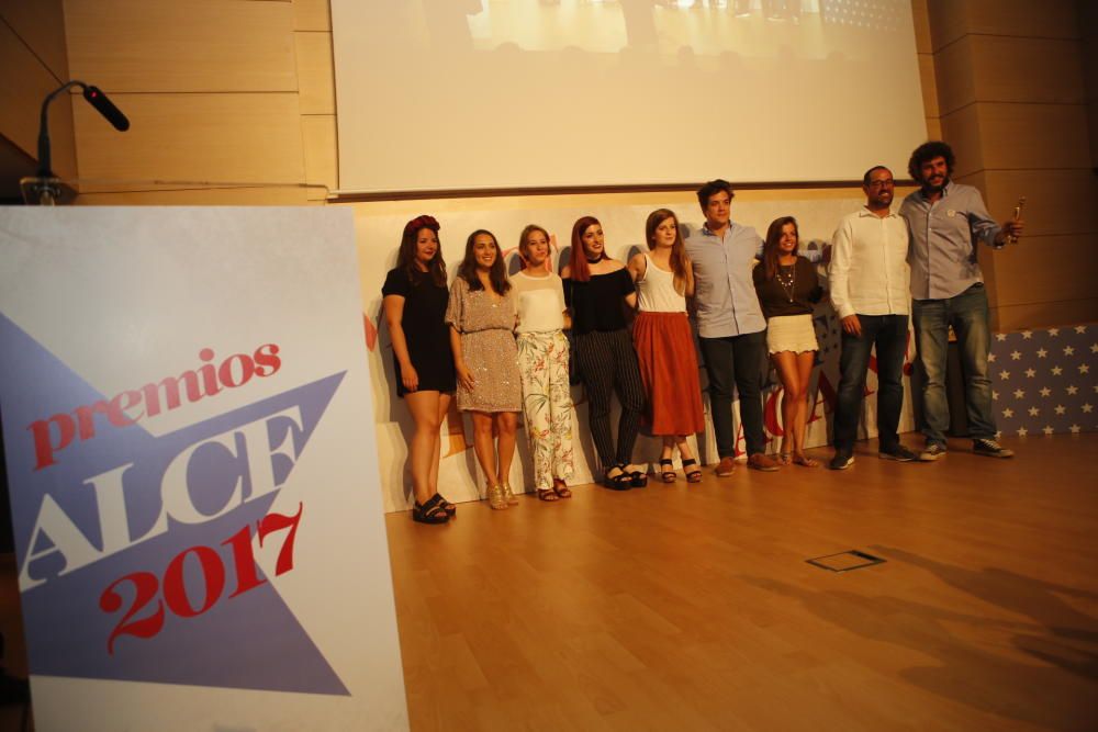 Entrega de los premios ALCe 2017