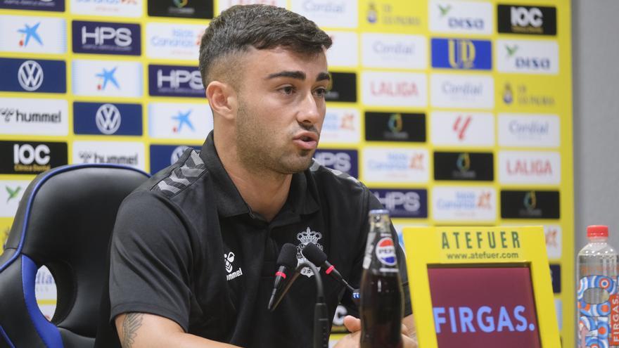 Alberto Moleiro, en rueda de prensa