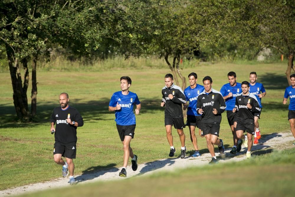 Entrenamiento del Real Oviedo