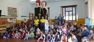 La cultura popular entra a l'escola de Cabanes