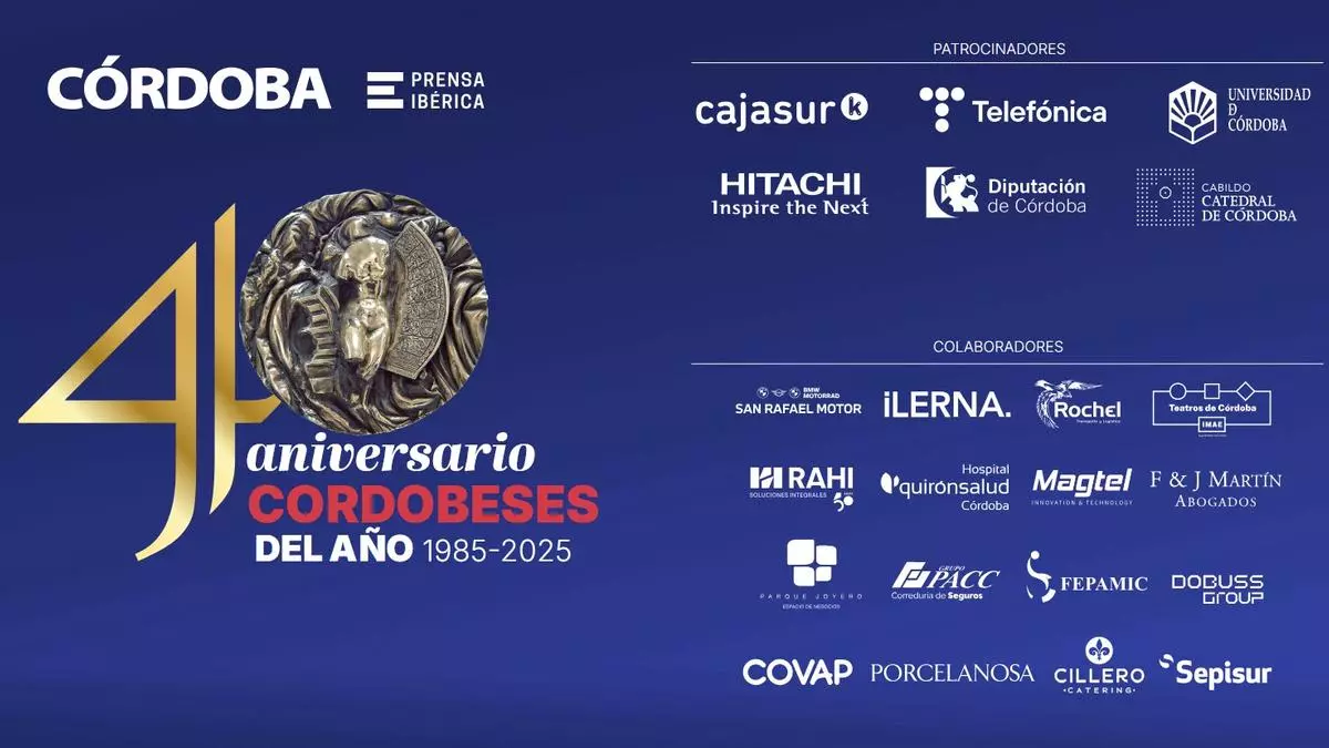 Gala 40º Aniversario de los Premios Cordobeses del Año
