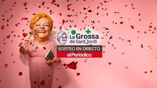 Sorteo de la Grossa de Sant Jordi 2024, en directo