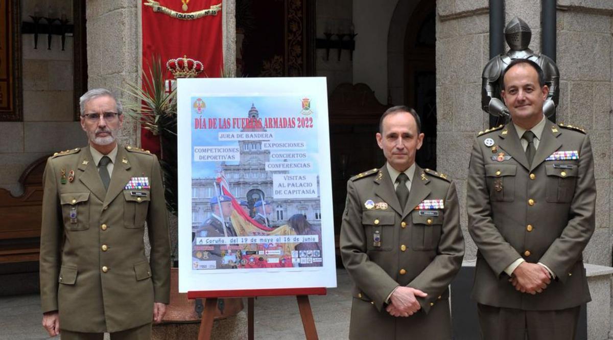 Presentación en el Palacio de Capitanía General.