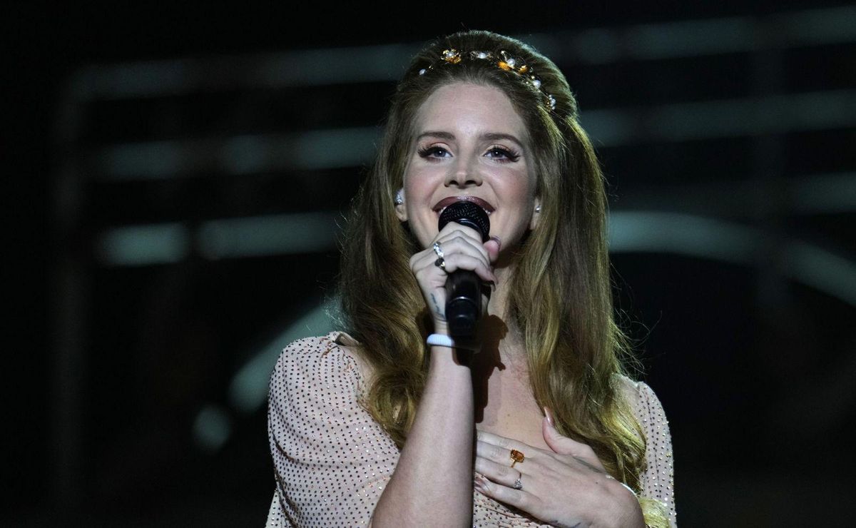 Lana Del Rey majestuosa