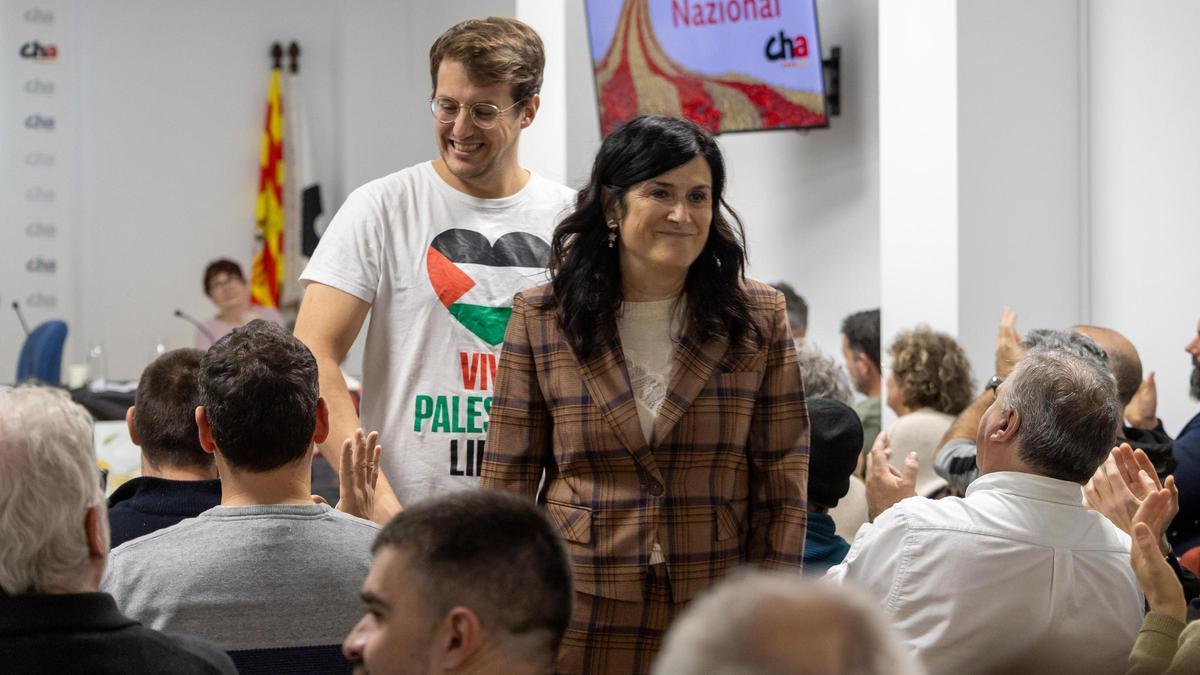 Jorge Pueyo e Isabel Lasobras,
