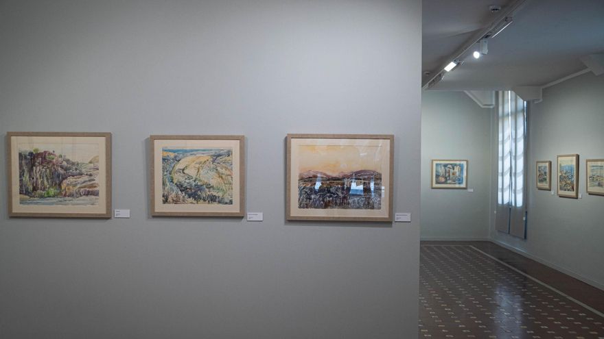 El Museo de Bellas Artes de Santa Cruz de Tenerife descubre la acuarela oculta de Galarza