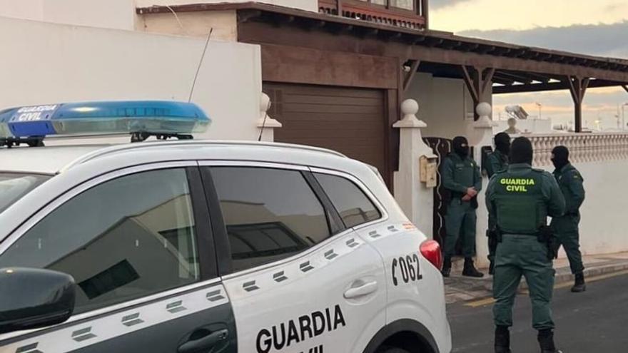 La Guardia Civil desarticula un importante punto de venta de droga en Playa Honda (San Bartolomé, Lanzarote)