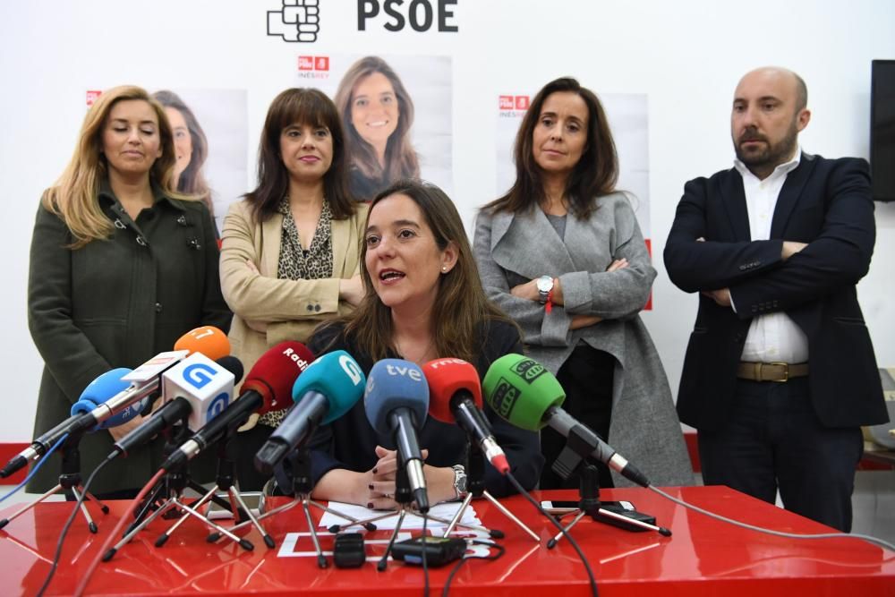 Inés Rey abre el diálogo con fuerzas progresistas