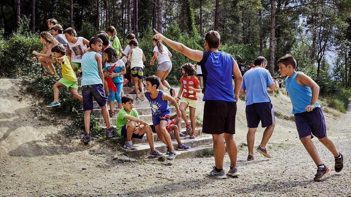 Actividad estival de CaixaProInfància.