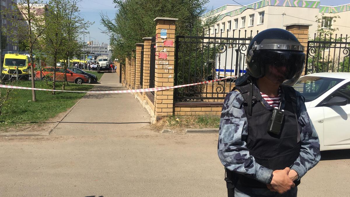 Shooting at a school in Kazan, Russia