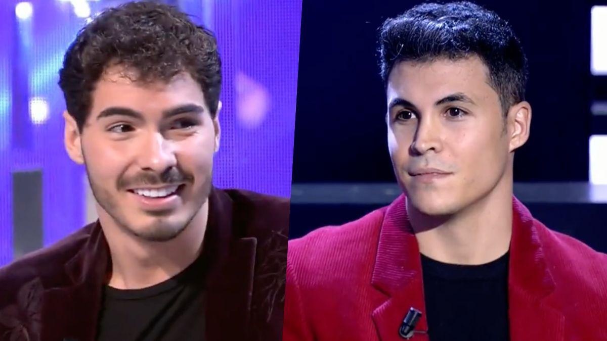 Jesús de Gemeliers y Kiko Jiménez en ’Secret Story: La noche de los finalistas’.