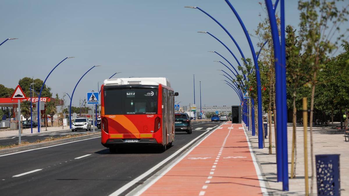Las obras de la nueva avenida de Utebo ya han terminado