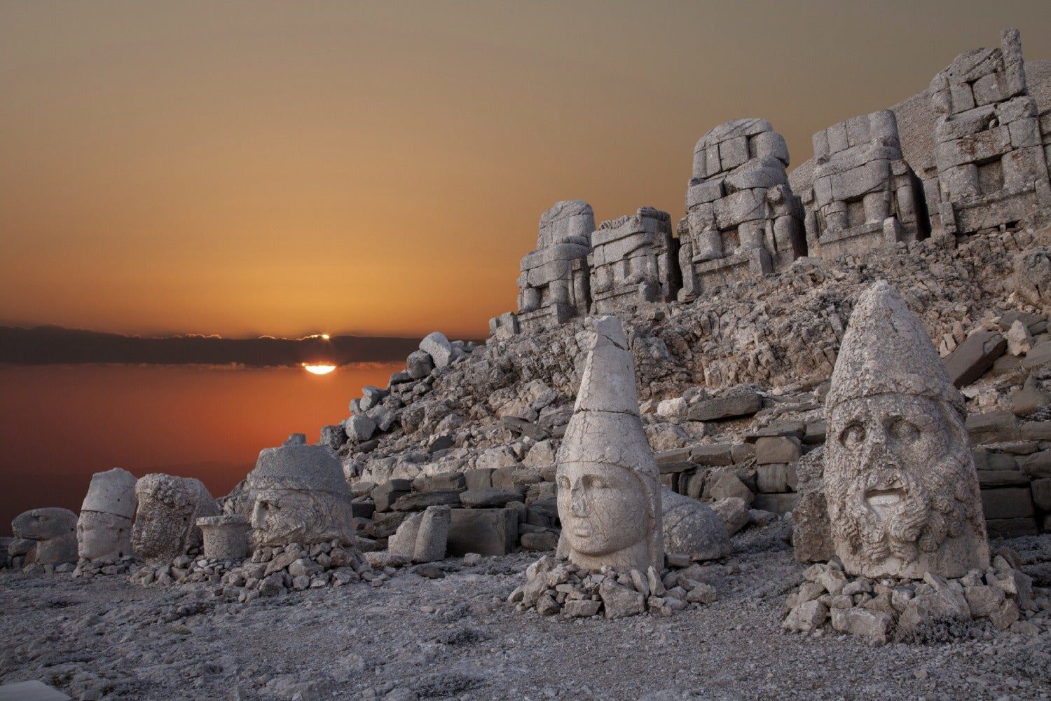 Monte Nemrut, Turquía