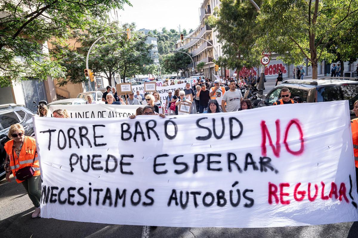 Vecinos de Torre Baró retoman la lucha de El 47 y exigen acabar con los retrasos del bus a demanda
