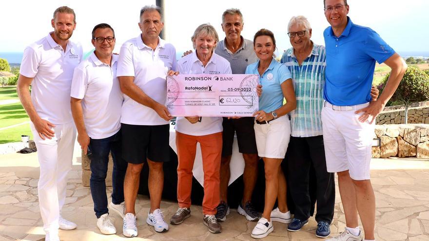 El XXXII Torneo de golf Robinson Club recauda 62.120 euros a beneficio de la Fundación Rafa Nadal