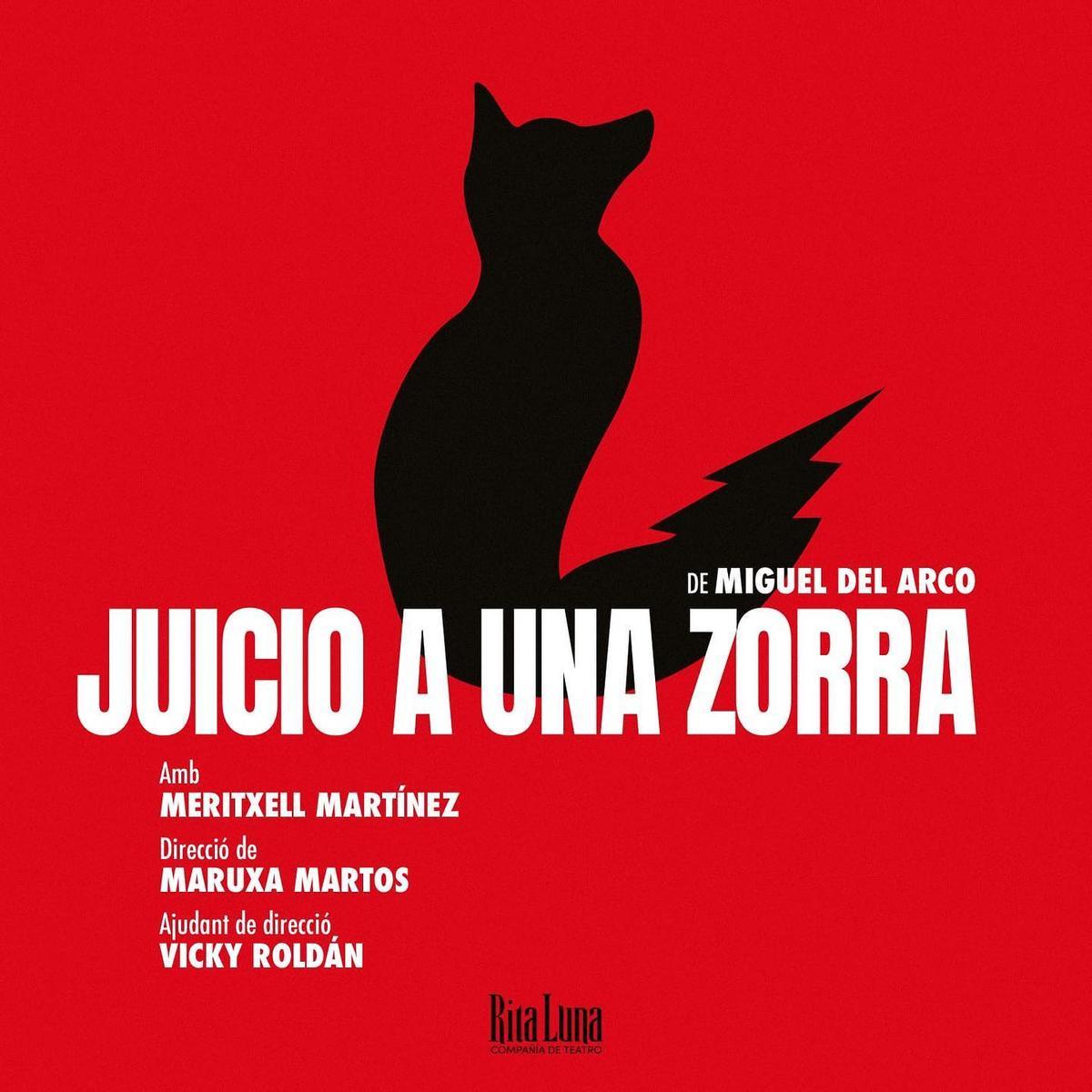 Cartel de 'Juicio a una zorra'.