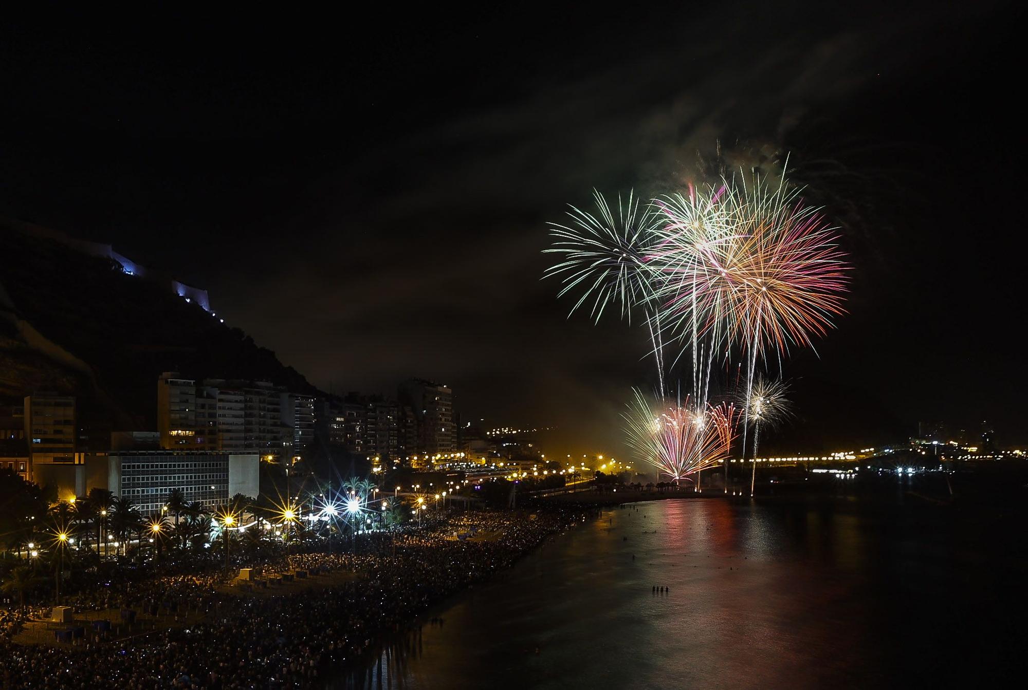 Concurso de fuegos artificiales del Cocó