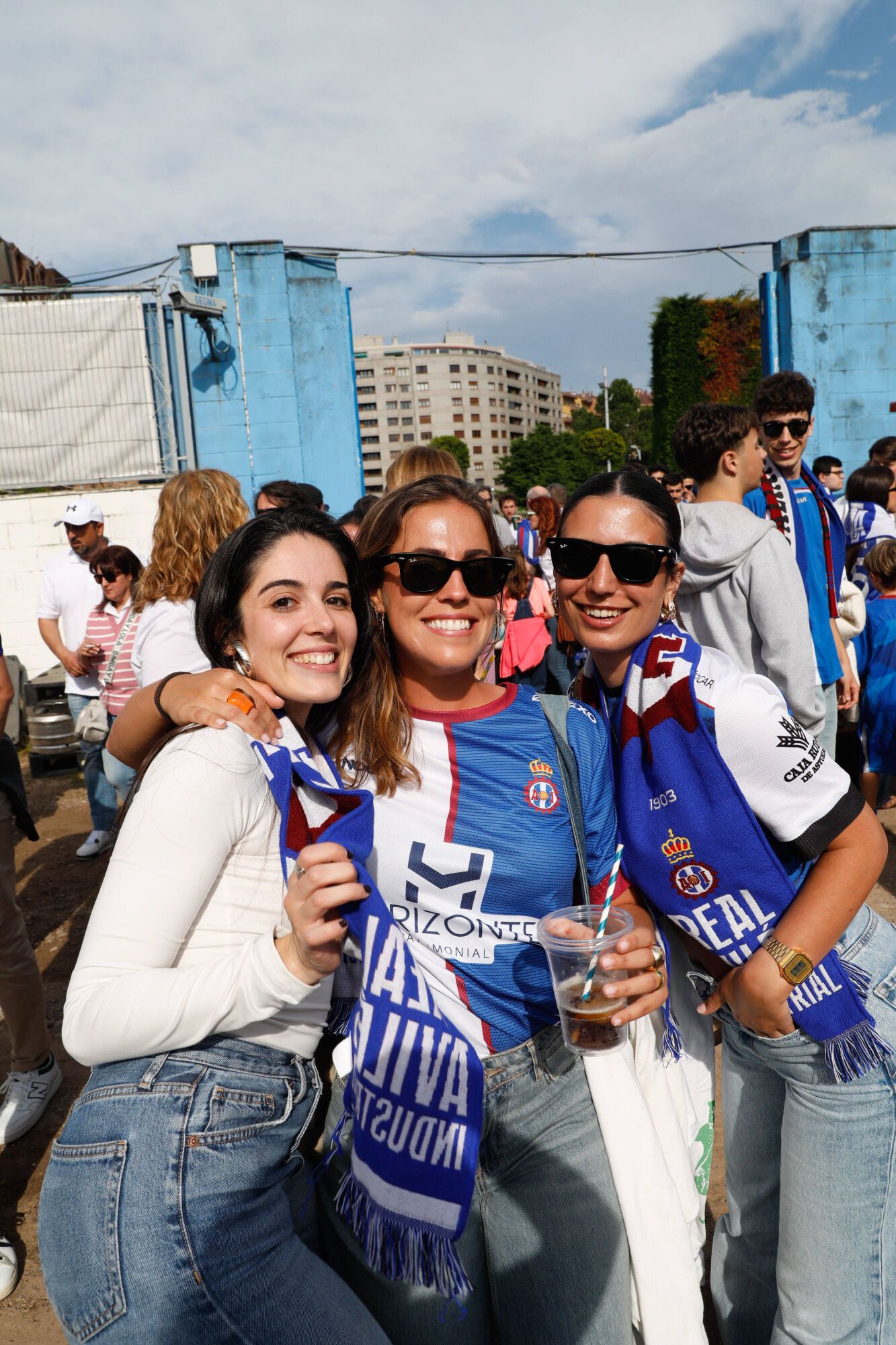 EN IMÁGENES: Ammbientazo en el play-off del Real Avilés contra el Antoniano