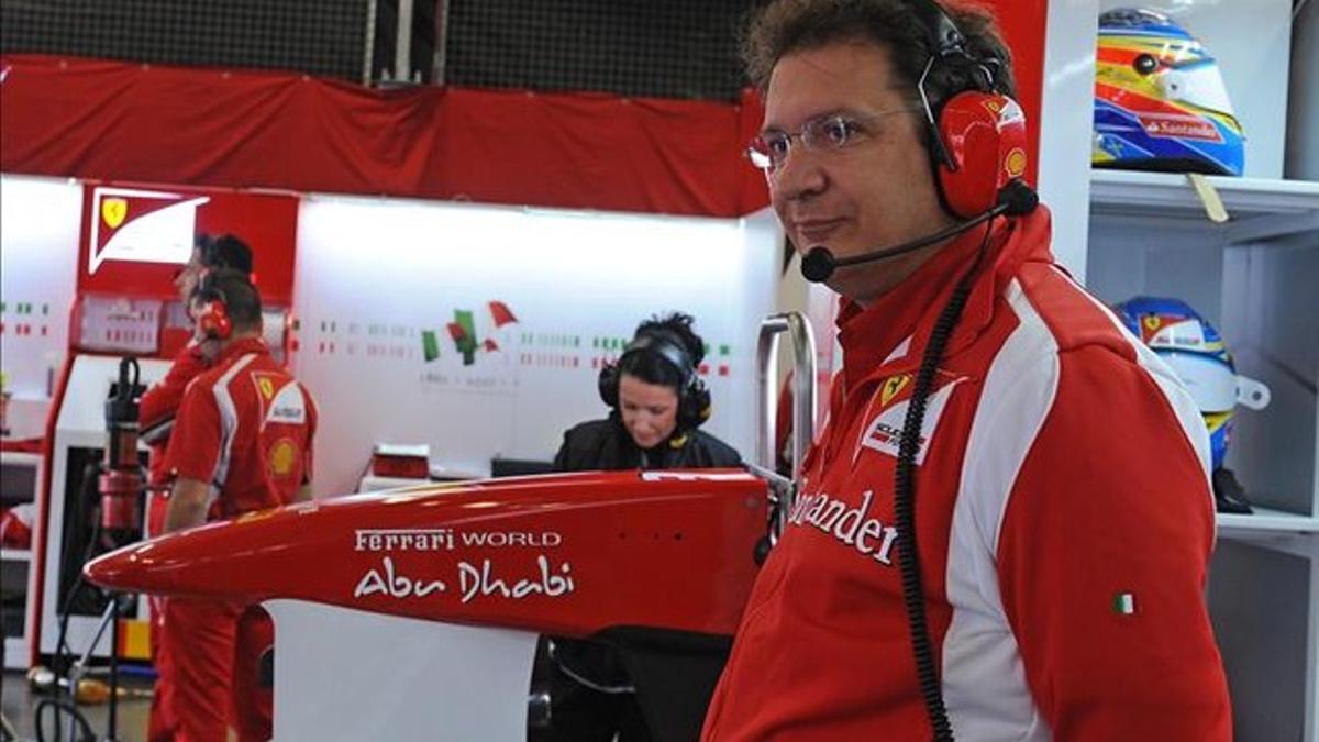 Nikolas Tombazis, en sus tiempos en Maranello