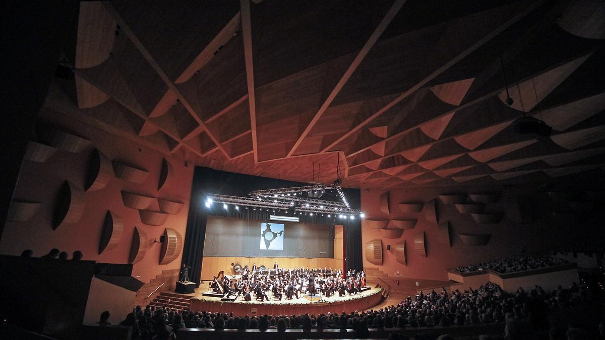 Concierto de la temporada lírica en el Palacio de la Ópera.