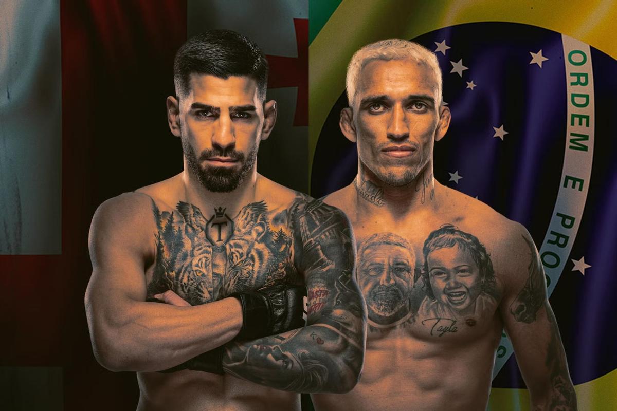 Ilia Topuria se enfrenta a Charles Oliveira en UFC 317.