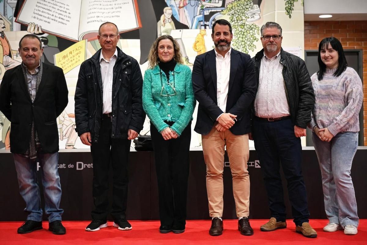 La nueva junta directiva del Colegio Oficial de Criminología de la Comunitat Valenciana