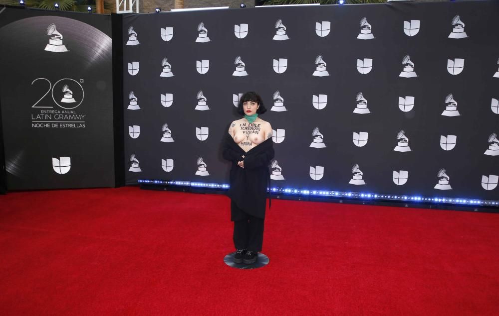 Alfombra roja de los Premios Grammy Latinos 2019