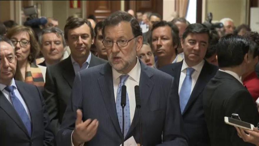 Rajoy quiere un gobierno estable y lo quiere ya