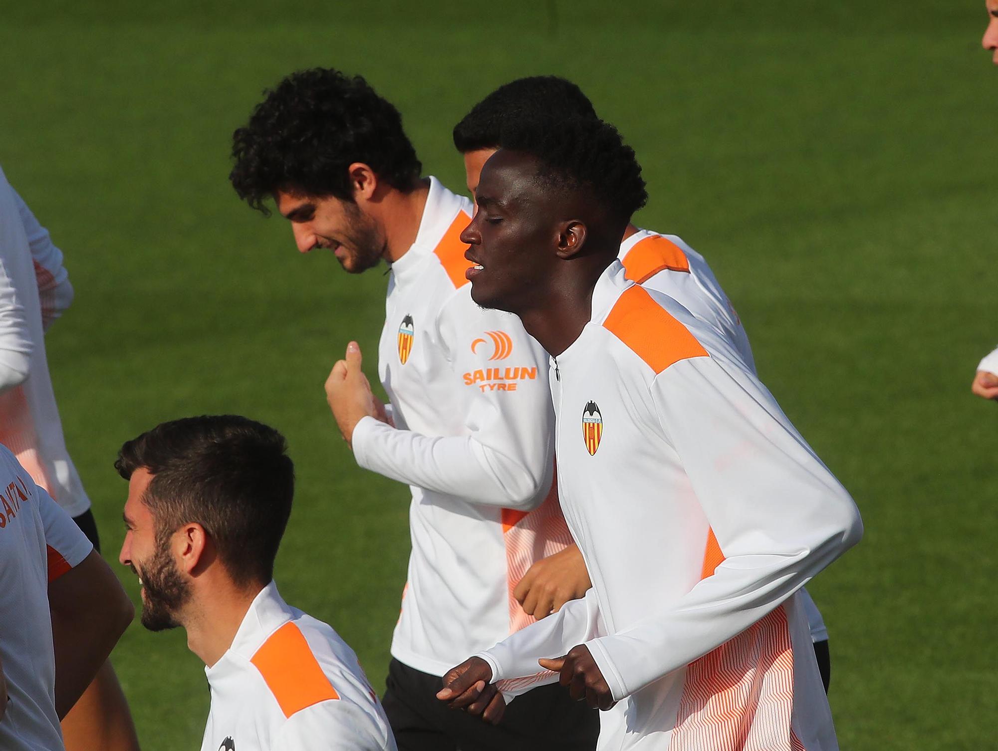 Así ha sido el entrenamiento de hoy del Valencia CF