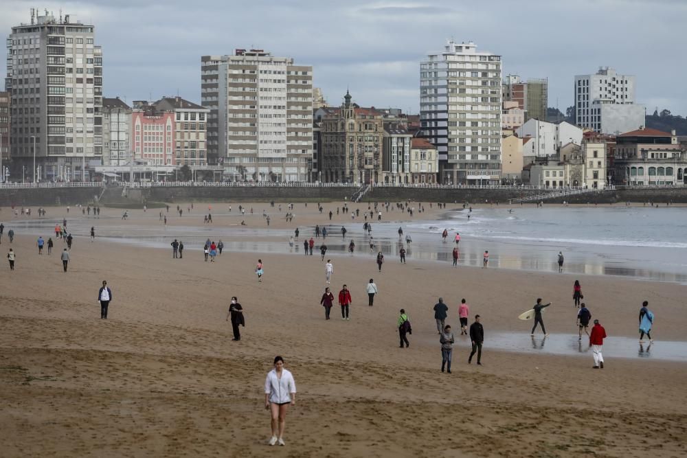 Inicio de la desescalada en Gijón