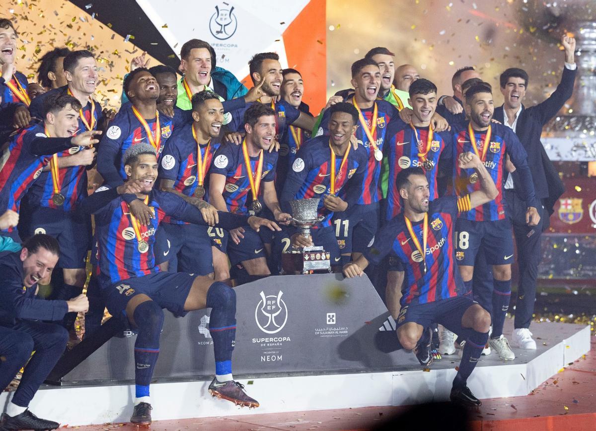 Las imágenes de la Supercopa de España: Real Madrid - FC Barcelona