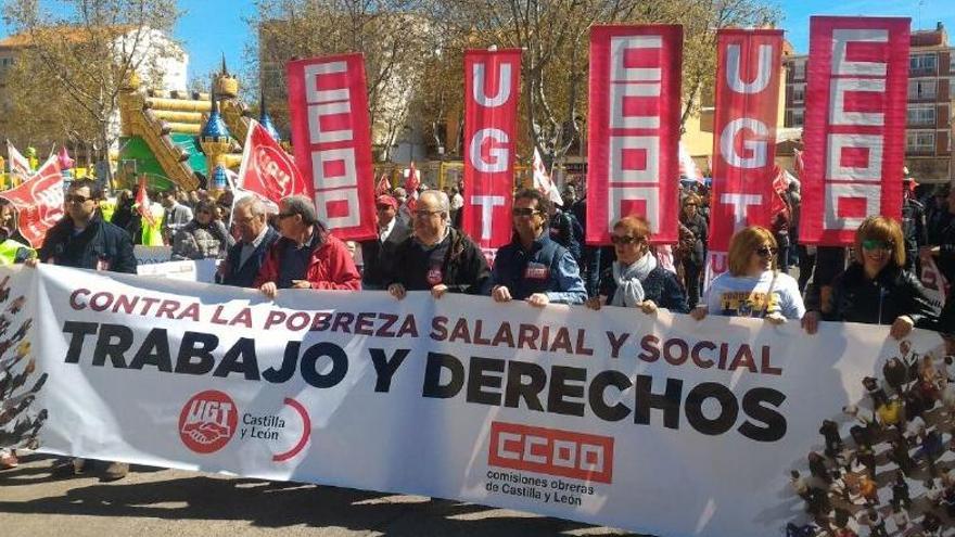 La manifestación, en San José Obrero