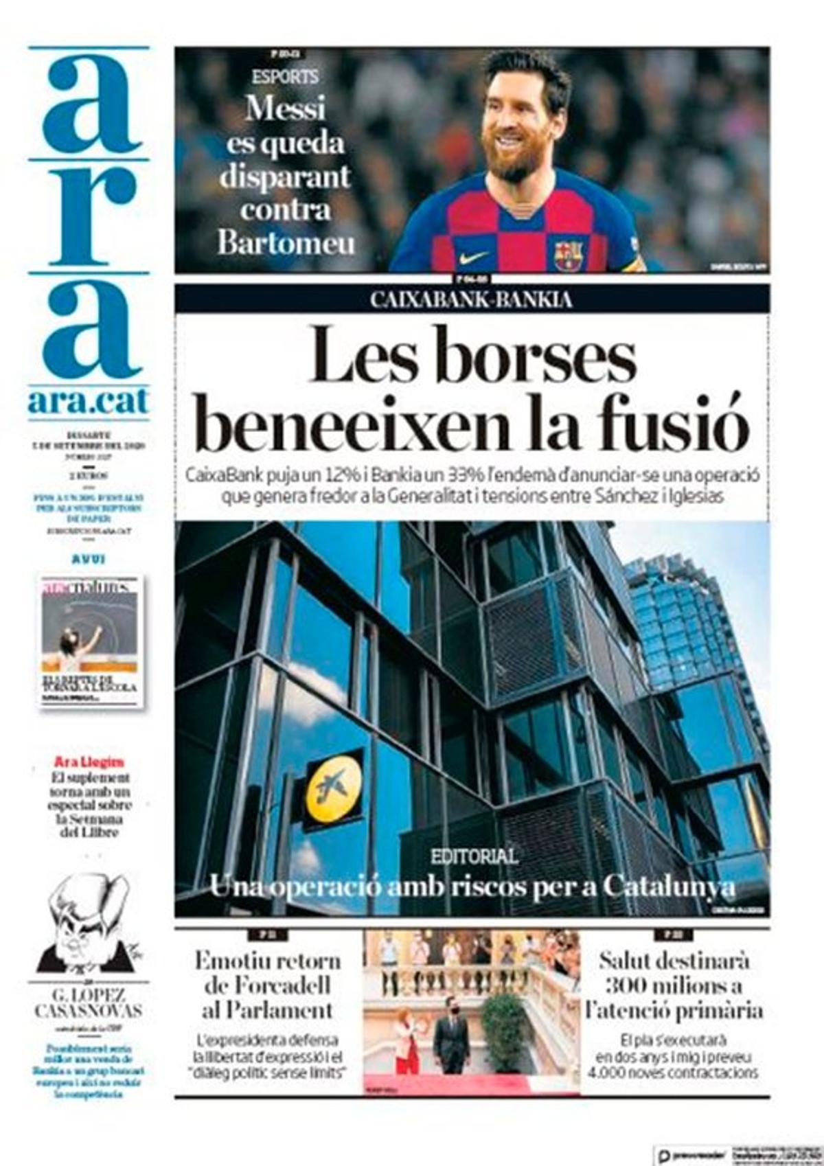 Messi se queda: las portadas de la prensa mundial