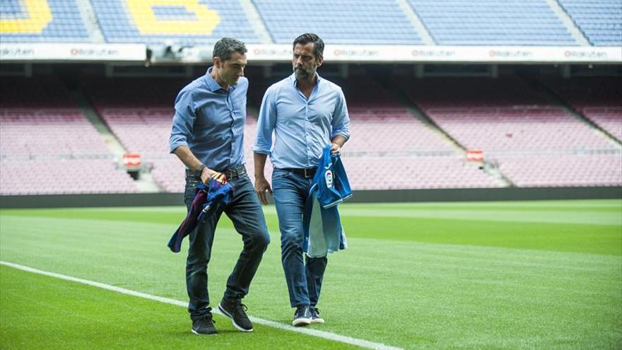 Valverde espanta el ruido azulgrana antes del derbi