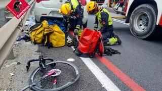 En libertad el conductor del atropello mortal de un ciclista en Calp a la espera de que lo llame el juez