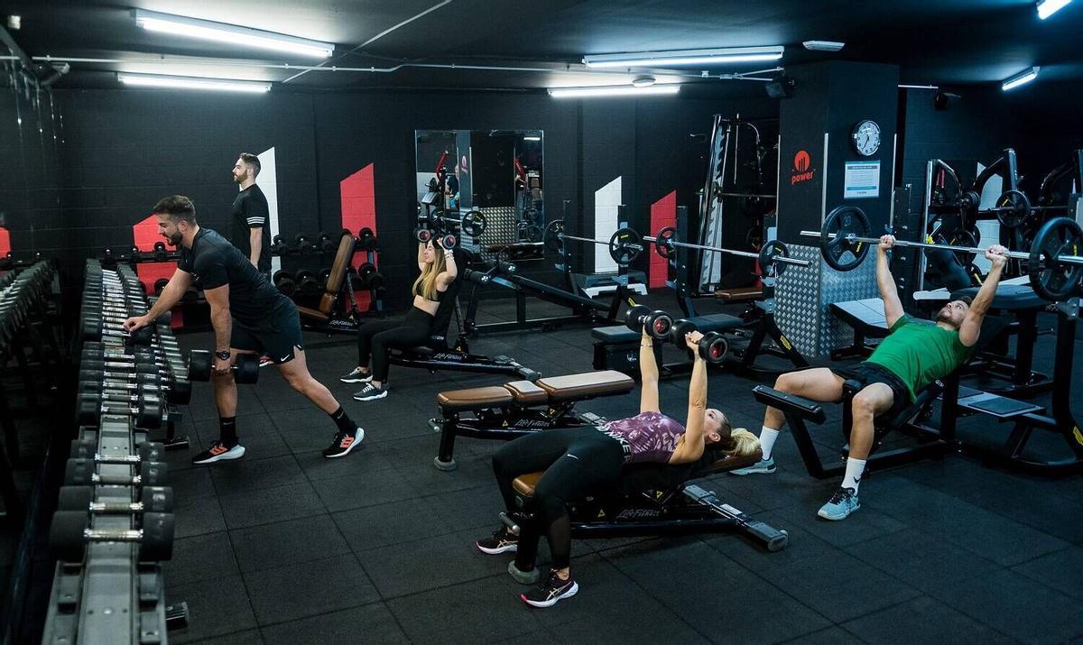 Un gimnasio de la cadena malagueña Synergym, que ha cerrado 2025 con un nuevo récord de facturación.