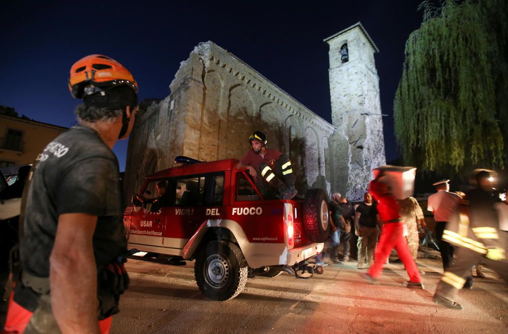 Terremoto en el centro de Italia