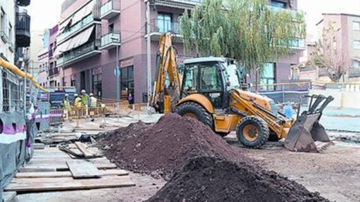 El objetivo de las obras es mejorar el confort peatonal